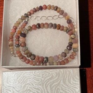 Elegant Elbaite Tourmaline Beaded Necklace